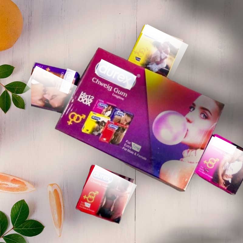 Durex-Flavored Bubble Gum For Men and Women